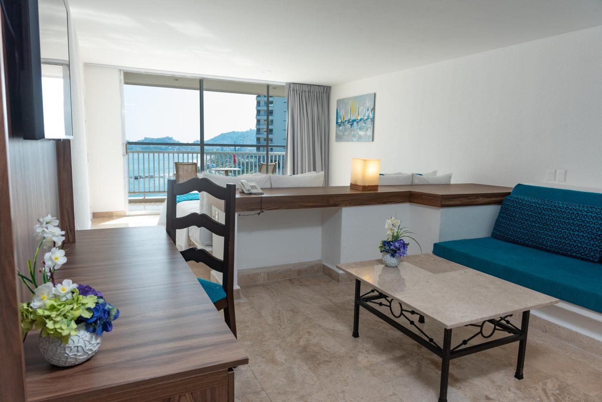 Ritz Acapulco All Inclusive エクステリア 写真 A typical room at the hotel